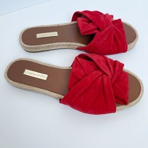 Louise et Cie Red Sandals